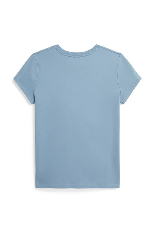 Polo Ralph Lauren t-shirt bawełniany dziecięcy 313833549500 niebieski SS26