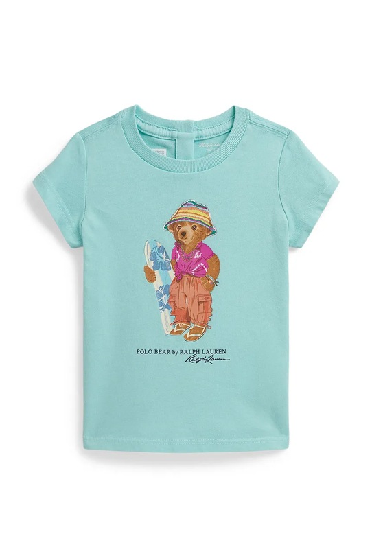 Polo Ralph Lauren tričko detské bavlnené tyrkysová 310B22529001