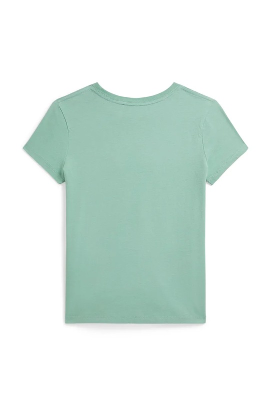 Polo Ralph Lauren t-shirt bawełniany dziecięcy 313A11768001 turkusowy SS26