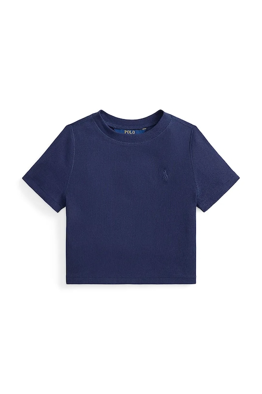 Detské bavlnené tričko Polo Ralph Lauren bavlna tmavomodrá 313A96144004