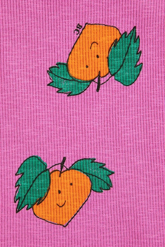 Dziewczynka Bobo Choses top dziecięcy Tangerine 126AC028 różowy