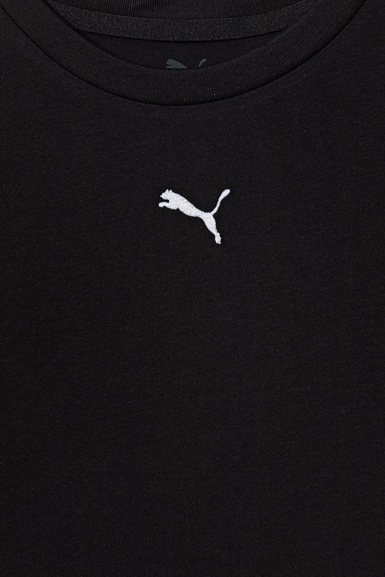 Κοριτσίστικα Παιδικό βαμβακερό μπλουζάκι Puma ESS 685131.PPY2 μαύρο