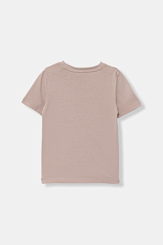 Puma t-shirt dziecięcy bawełniany ESS Centered Cat Logo 692972.PPY2 różowy SS26