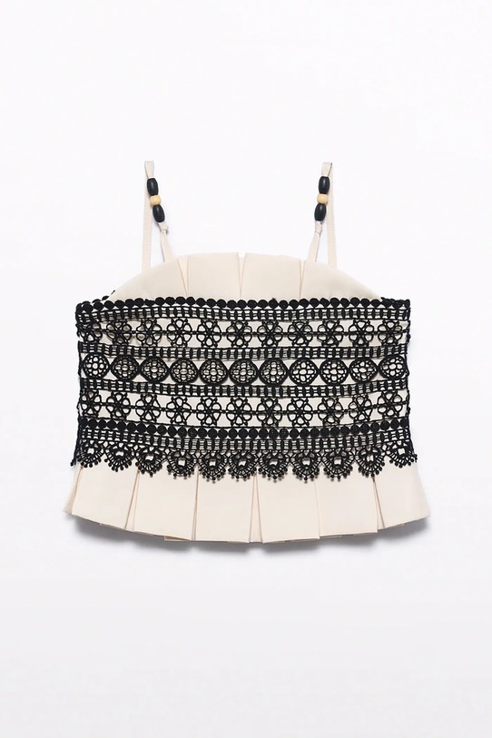 Dječja bluza Abel&Lula 5171.10.Mini.PPY2 bež SS26