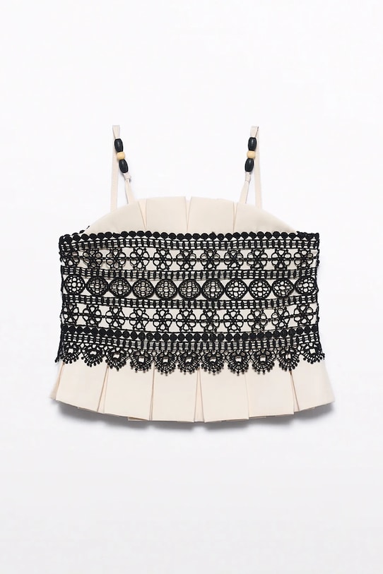 Dječja bluza Abel&Lula 5171.10.Mini.PPY2 bež SS26