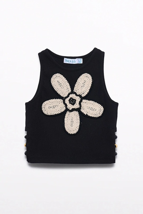 Παιδικό top Abel&Lula 5174.10.Mini.PPY2 μαύρο SS26