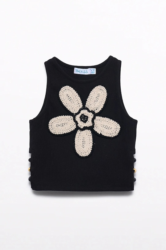 Παιδικό top Abel&Lula 5174.10.Mini.PPY2 μαύρο SS26