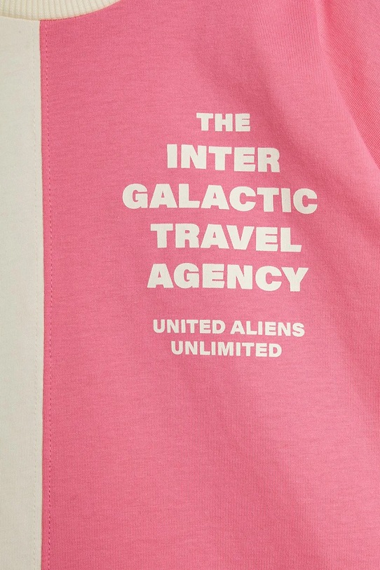 Djevojčice Mini Rodini majica za djecu od pamuka 26220169 roza