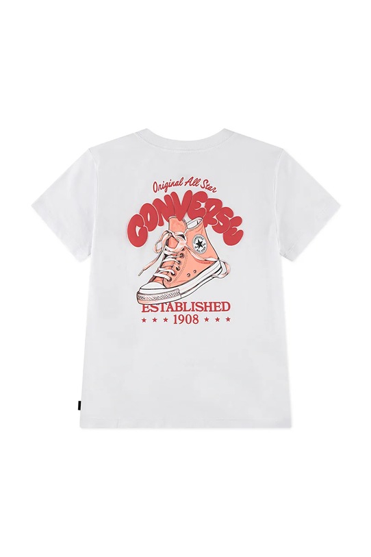 Dječja majica kratkih rukava Converse 4CJ021 bijela SS26