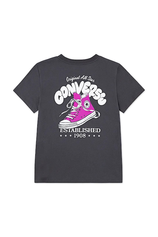 Converse t-shirt dziecięcy 4CJ021 szary SS26