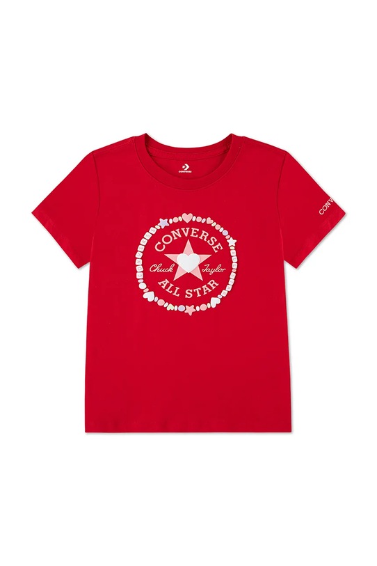 Converse t-shirt dziecięcy pozostałe czerwony 4CJ522