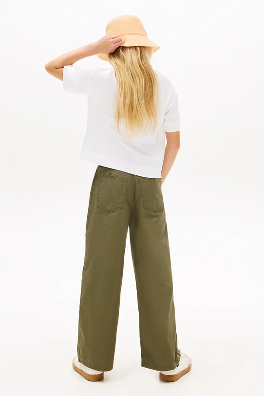 Tommy Hilfiger t-shirt dziecięcy bawełniany biały KG0KG09523.128.176.PPY2