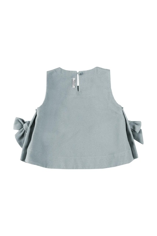 Dziewczynka Donsje top bawełniany dziecięcy Veeri Top 4115600 niebieski