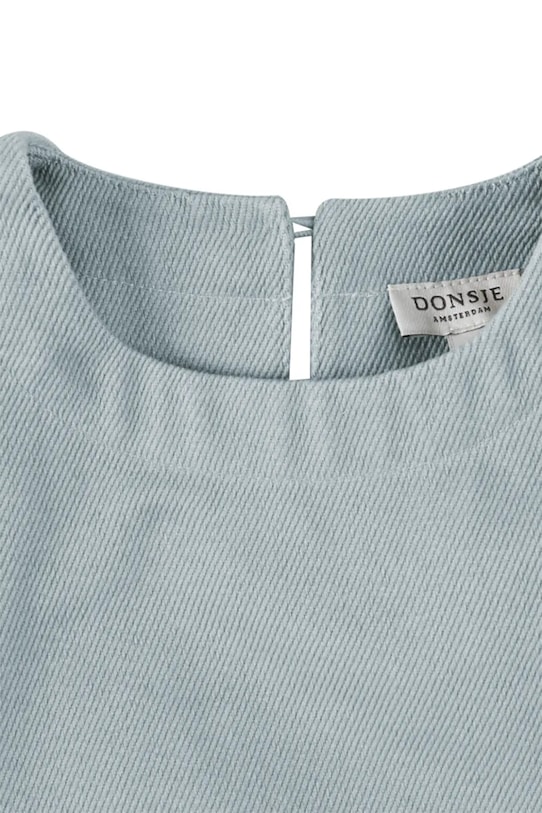 Donsje top bawełniany dziecięcy Veeri Top niebieski 4115600