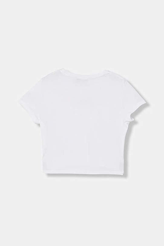 Patrizia Pepe gyerek póló J051 7M0999 fehér SS26