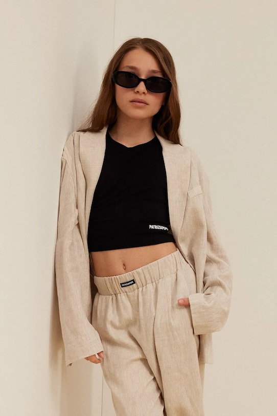 Детская футболка Patrizia Pepe J051 чёрный 7M0999