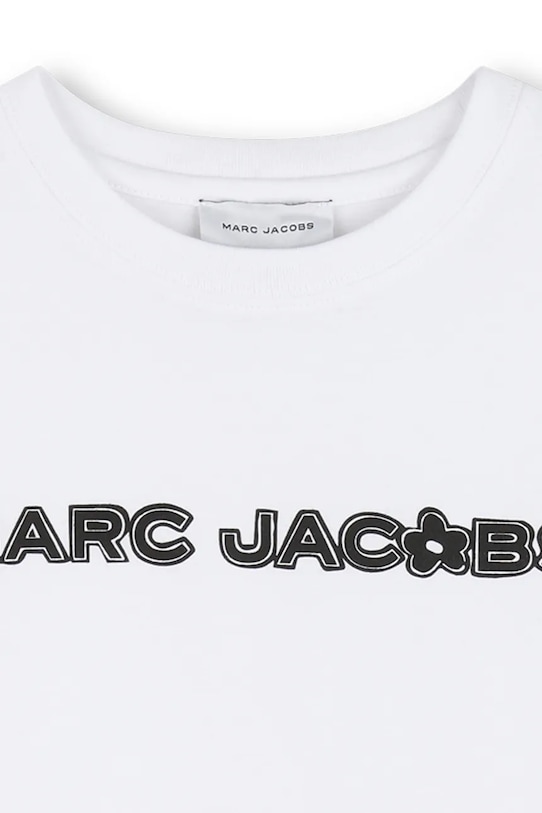 Κοριτσίστικα Παιδικό βαμβακερό μπλουζάκι Marc Jacobs W60741.114.150 λευκό