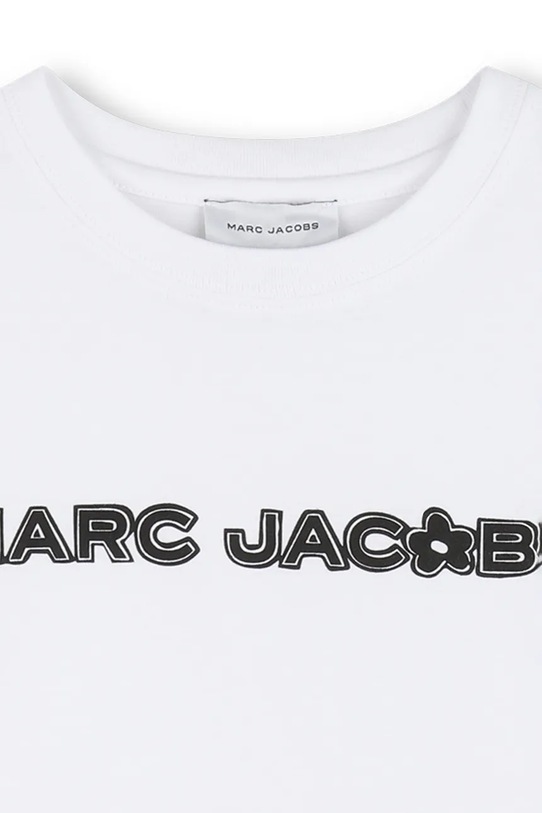 Κοριτσίστικα Παιδικό βαμβακερό μπλουζάκι Marc Jacobs W60741.156 λευκό
