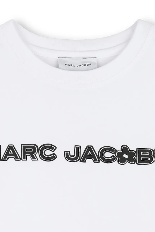 Κοριτσίστικα Παιδικό βαμβακερό μπλουζάκι Marc Jacobs W60741.156 λευκό