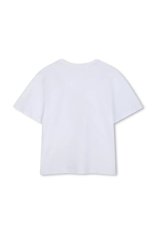 Παιδικό βαμβακερό μπλουζάκι Marc Jacobs W60742.114.138 λευκό SS26