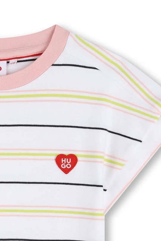 Dievča HUGO tričko detské bavlnené G01050.114.150 biela