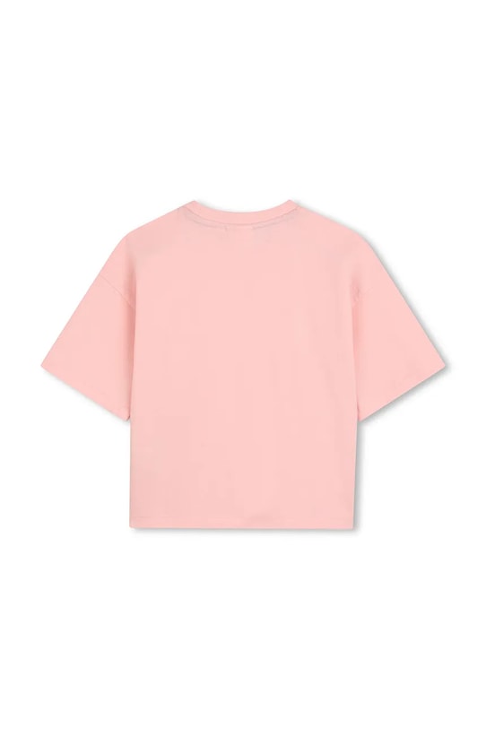 Detské bavlnené tričko HUGO G01049.102.108 oranžová SS26