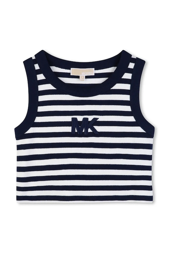 Michael Kors top za djecu od pamuka R30609.156 mornarsko plava SS26