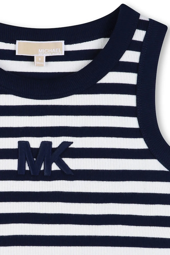 Michael Kors top za djecu od pamuka mornarsko plava R30609.156