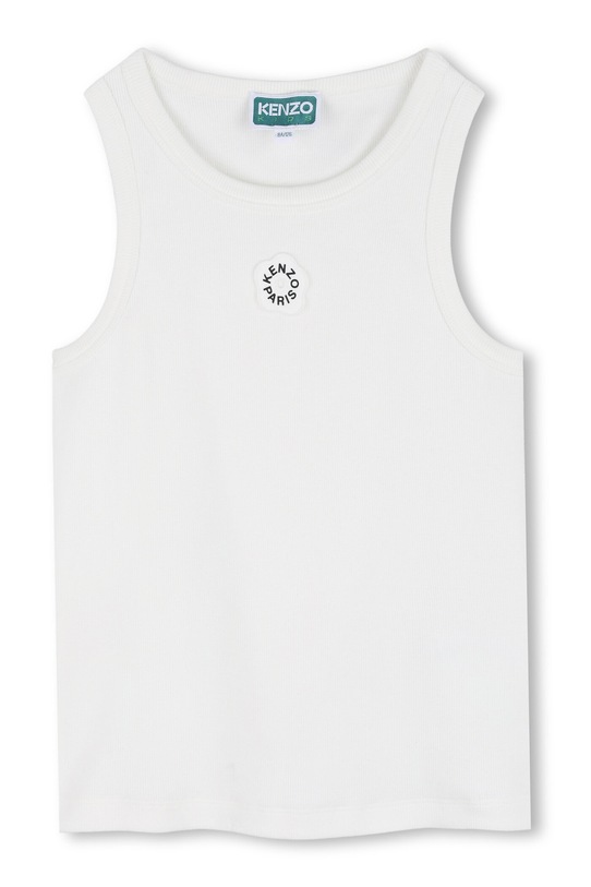 Detský top Kenzo Kids s elastanom biela K61880.156