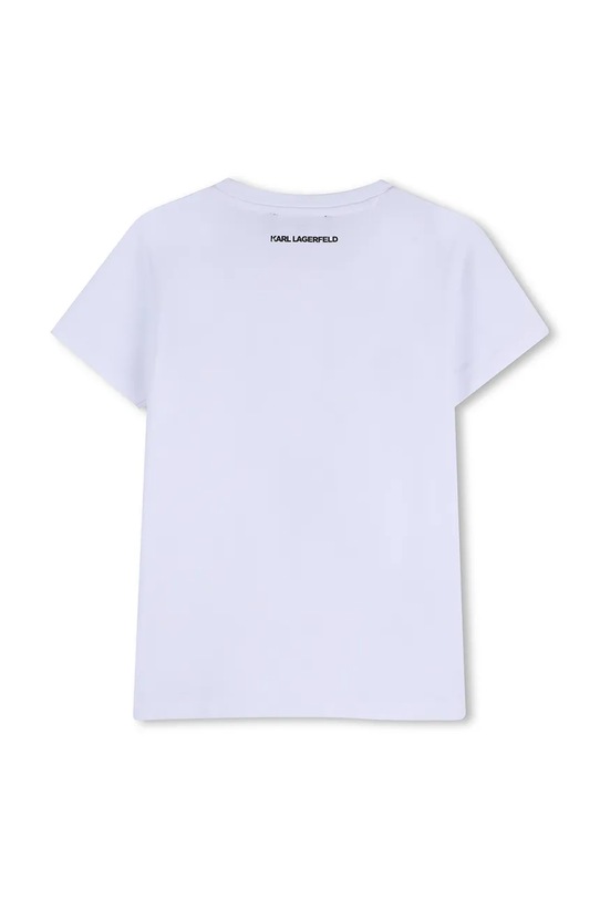 Dievča Detské tričko Karl Lagerfeld Z31160.156.162 biela
