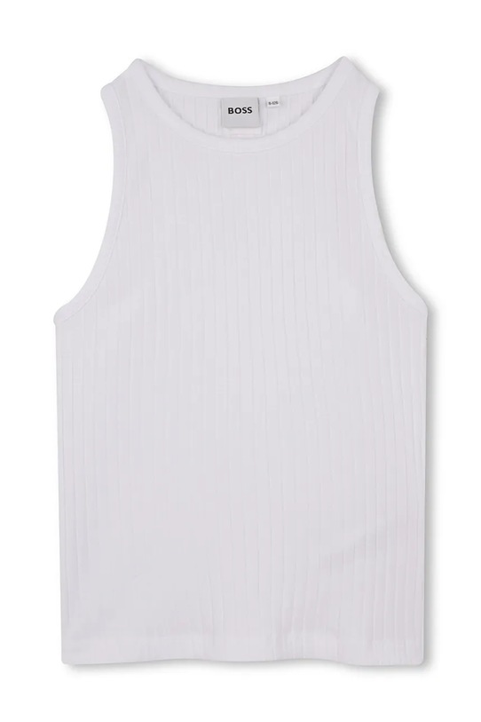 Otroški top BOSS Z elastanom bela J53024.156.162