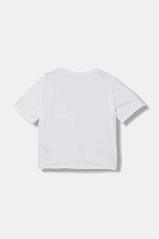 Guess t-shirt dziecięcy bawełniany z elastanem J6GI05.K6YW4.PPY2.M biały SS26