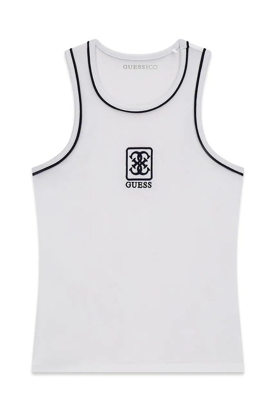 Guess top dziecięcy z bawełną biały J6GI11.K6YW4.PPY2.M