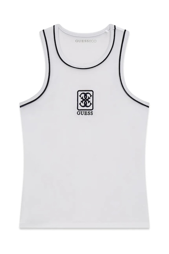 Guess top dziecięcy z bawełną biały J6GI11.K6YW4.PPY2.M