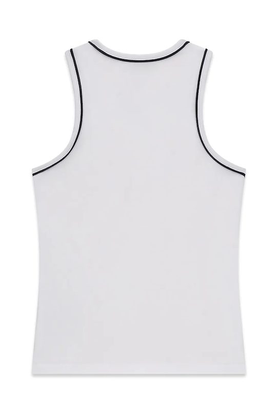 Guess top dziecięcy z bawełną J6GI11.K6YW4.PPY2.M biały SS26