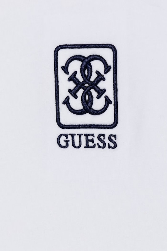 Dziewczynka Guess top dziecięcy z bawełną J6GI11.K6YW4.PPY2.M biały