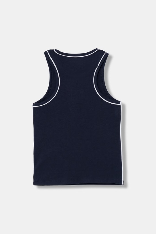 Guess top dziecięcy z bawełną J6GI11.K6YW4.PPY2.M granatowy SS26