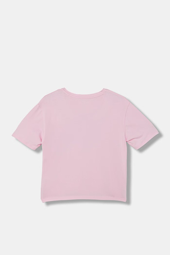 Guess T-shirt dziecięcy bawełniany z elastanem J6GI15.K6YW4.PPY2.M różowy SS26