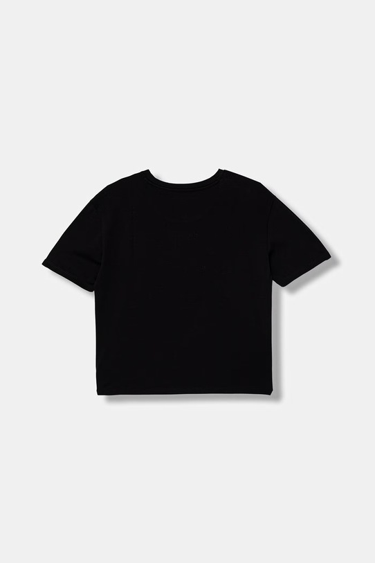 Guess T-shirt dziecięcy bawełniany z elastanem J6GI15.K6YW4.PPY2.M czarny SS26