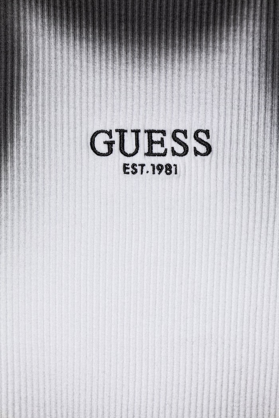 Dziewczynka Guess top dziecięcy bawełniany z elastanem J6GI22.KCSK4.PPY2.M czarny