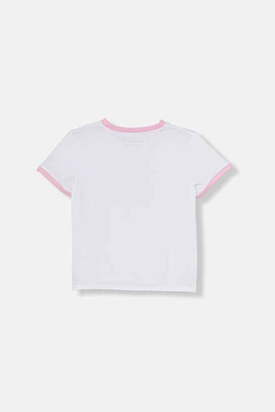 Guess t-shirt dziecięcy bawełniany z elastanem J6GI23.K6YW4.PPY2.M biały SS26