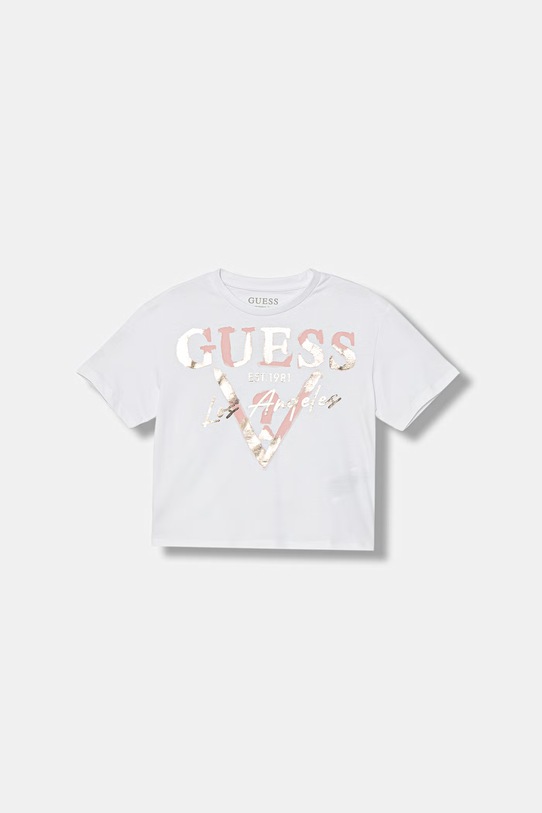 Guess футболка для детей из хлопка белый J6GI27.K8HM4.PPY2.M