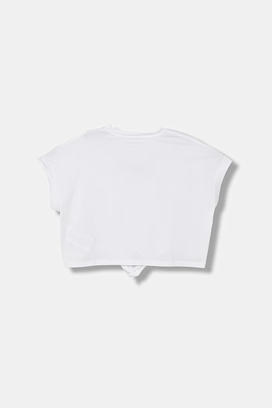 Guess t-shirt dziecięcy bawełniany z elastanem J6GI29.K6YW4.PPY2.M biały SS26