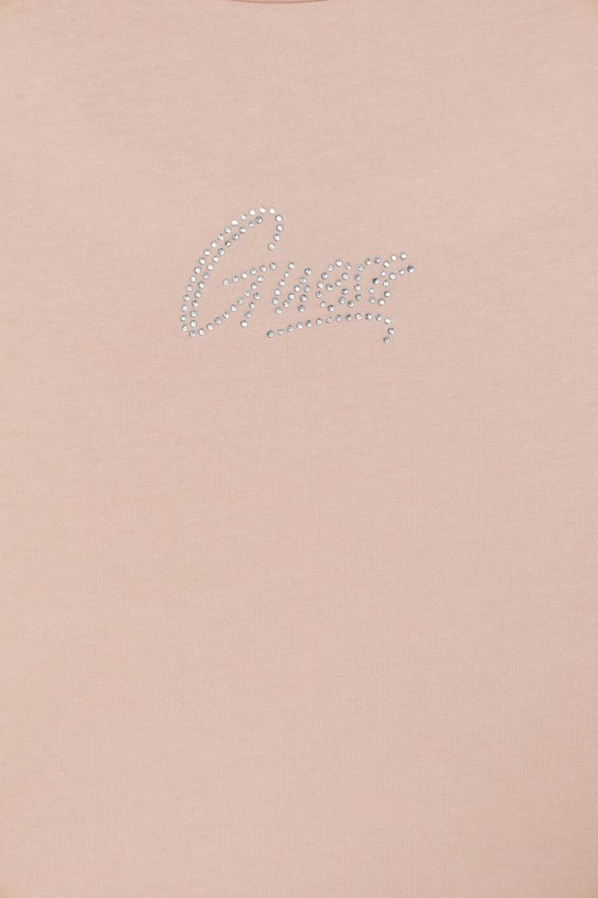 Fete Guess tricou pentru copii, din bumbac cu elastan J6GI29.K6YW4.PPY2.M roz