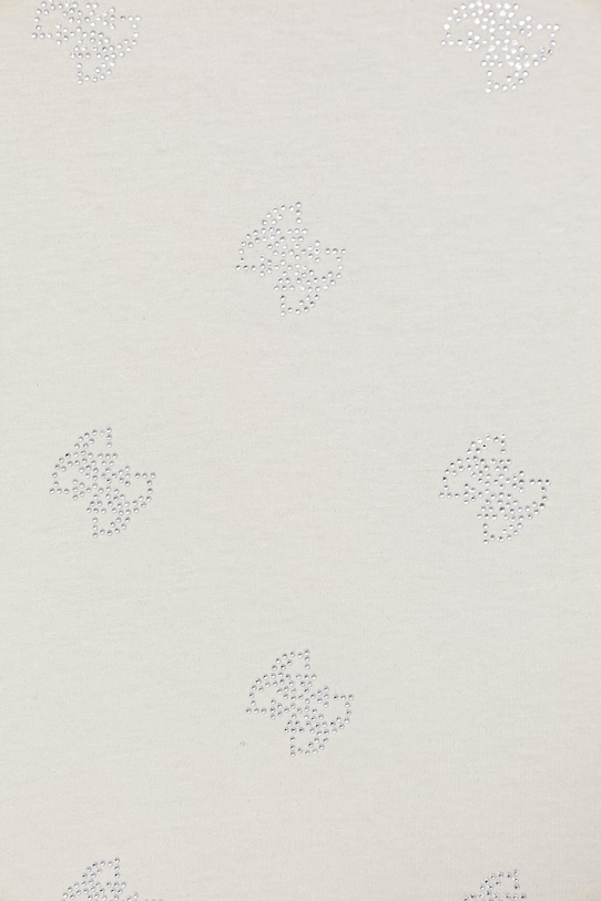 Dziewczynka Guess t-shirt bawełniany dziecięcy J6GI35.I3Z14.PPY2.M beżowy