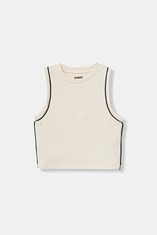 Guess Top dziecięcy beżowy J6GI37.KF972.PPY2.M