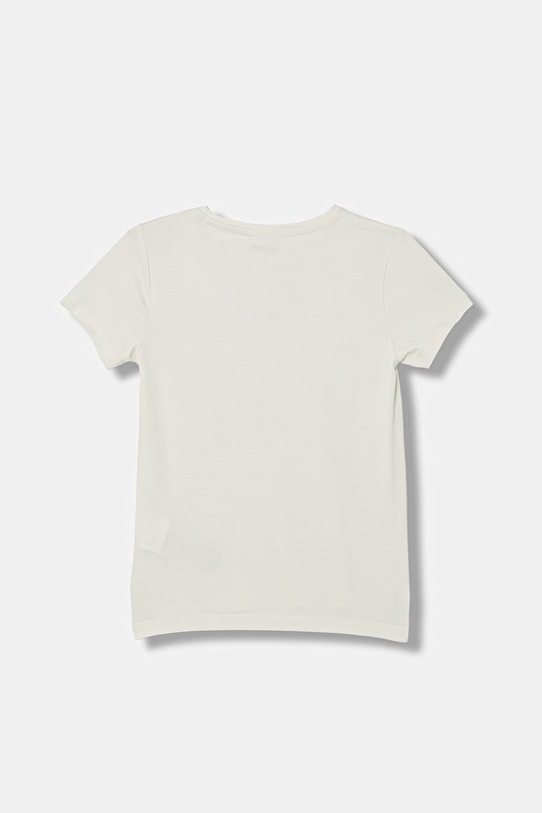 Guess t-shirt dziecięcy bawełniany z elastanem J6GI41.J1314.PPY2.M beżowy SS26