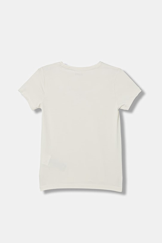 Guess t-shirt dziecięcy bawełniany z elastanem J6GI41.J1314.PPY2.M beżowy SS26