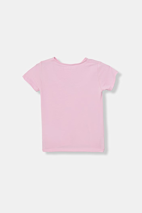 Guess t-shirt dziecięcy K6GI02.K6YW4.PPY2.M różowy SS26