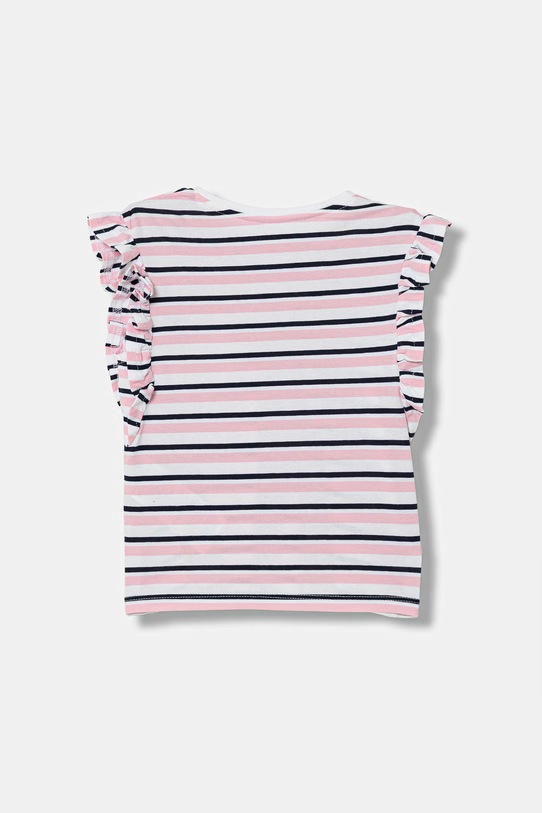 Guess t-shirt dziecięcy bawełniany z elastanem K6GI09.K9NE4.PPY2.M różowy SS26